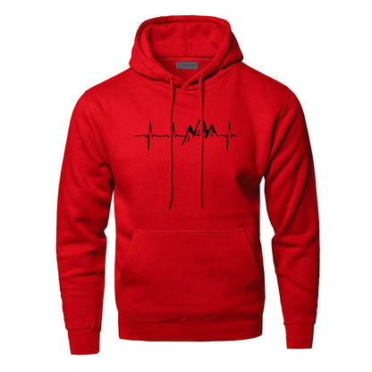 Men's Polyester Fiber Compass Hoodie