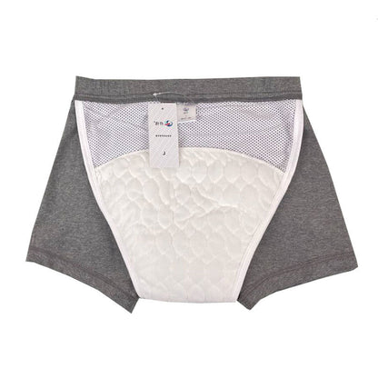 Men's Washable Pure Cotton Breathable Leak Proof Underwear