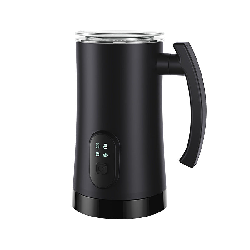 Electric Milk Frother & Warmer – Hot & Cold Stainless Steel Milk Whisk