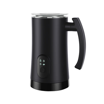 Electric Milk Frother & Warmer – Hot & Cold Stainless Steel Milk Whisk
