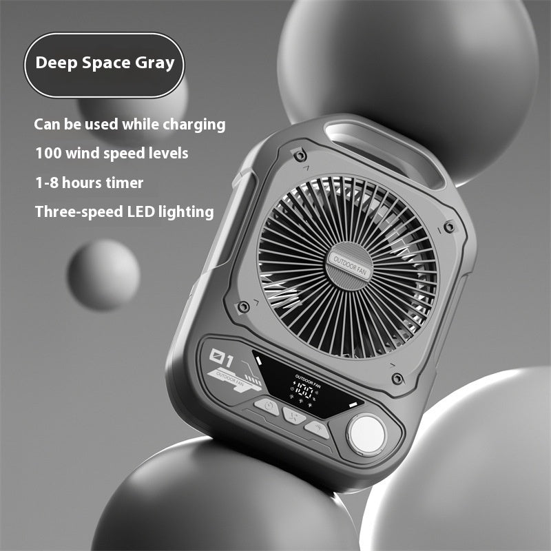 High-speed Outdoor Fan USB Rechargeable Electric Fan Portable