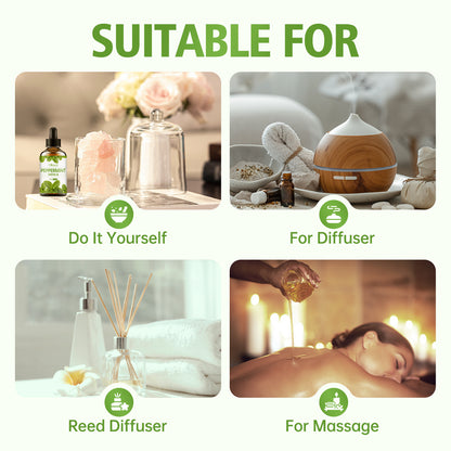 30ml Organic  Oil Aromatherapy Massage Aromatic Skin Care Castor Oil