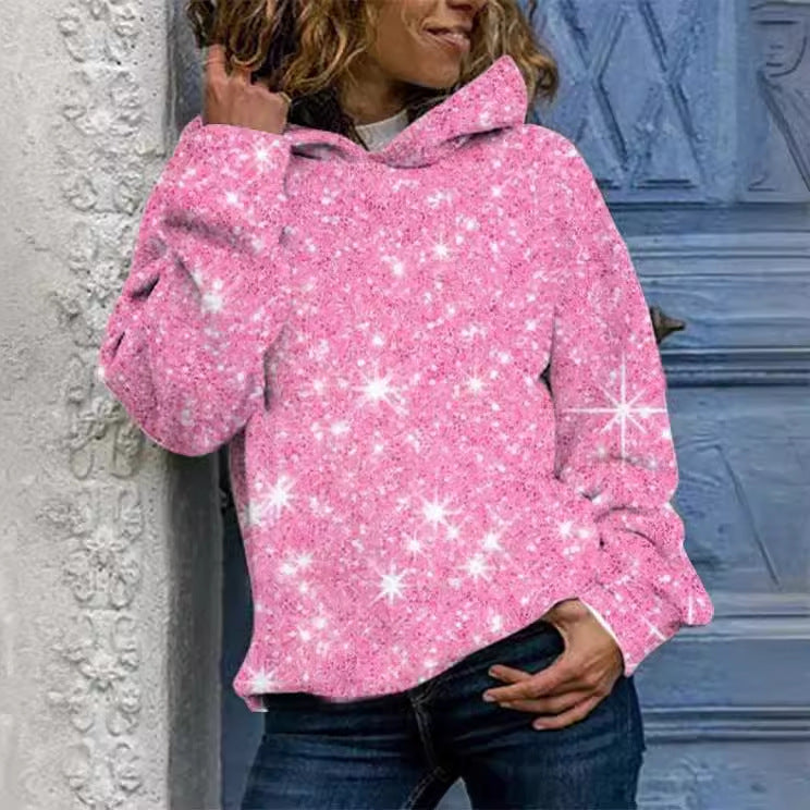 Comfortable And Versatile Fashion Printed Hoodie