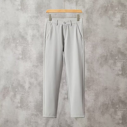 Comfort And Casual Men's Slim-fit Straight Trousers