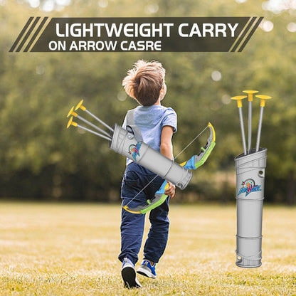 DE Bow & Arrow Toy Set, LED-lit Archery Toy,10 Suction Cup Arrows, Targets And Arrow Holders, Indoor And Outdoor Children's Toys Suitable For Boys And Girls.Logistics Is Randomly Sent By DHL,DPD