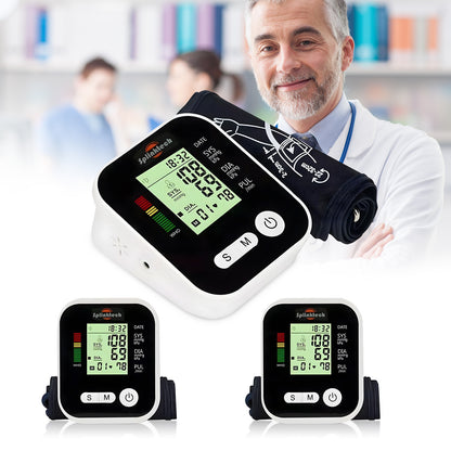 2025 Digital Automatic Blood Pressure Monitor Upper Arm BP Machine Heart Rate-UK