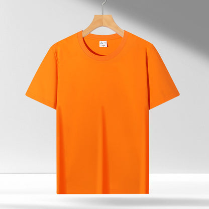 Liquid Ammonia Cotton Cool Feeling Short-sleeved Shirt