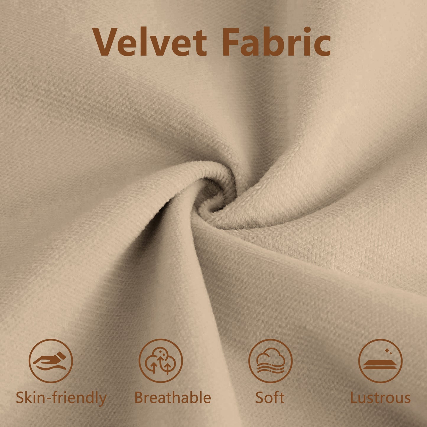 Over Size Modern Two-seater Sofa With Ottoman, Velvet 2-Seater With Round Bolster Armrests,With Waist Pillow And Throw Pillows,Small L Shape Sofa For Living Room, Reading Room , Loft And Bedroom,Camel