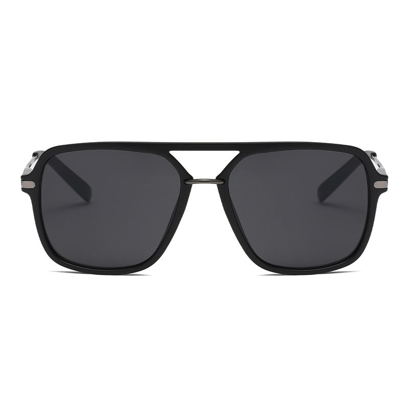 Classic Dual-Beam Sunglasses Mens Fashion Sunglasses