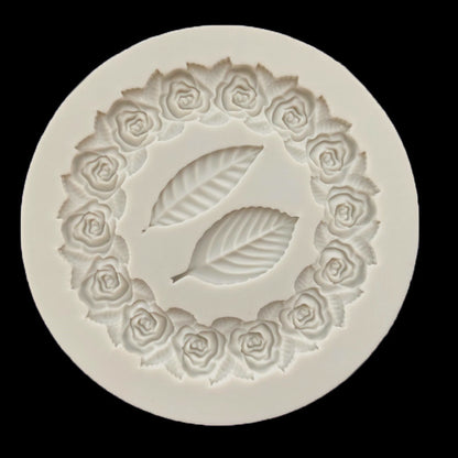 Baking Tools Leaf Liquid Silicone Mold Cake Chocolate Mold Frame Epoxy Decoration