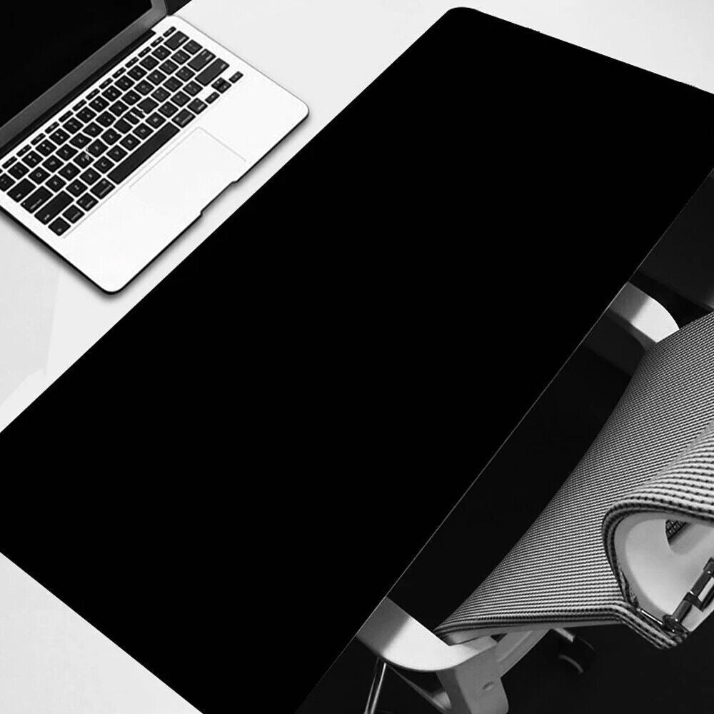 Black 90x40cm Extra Large Anti Slip Gaming Mouse Mat PC Laptop Keyboard Desk Pad