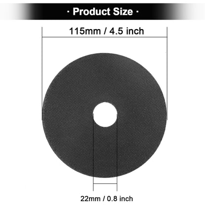 115mm ULTRA THIN 1mm METAL CUTTING BLADE DISC FOR STEEL & STAINLESS ANGLE50PCS