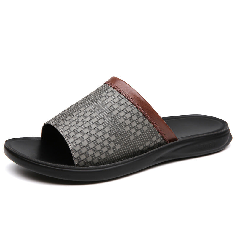 Men's Simplicity Fashionable All-match Breathable Slippers
