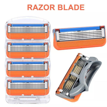 32PCS Shaving Razor Blades Refills Compatible For Fusion 5 Proglide