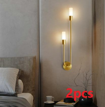 Nordic Living Room Background Wall Lamp Bedroom