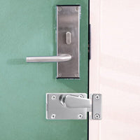 Satin Indicator Bolt Vacant Engaged Bathroom Privacy WC Toilet Lock Satin-Nickel