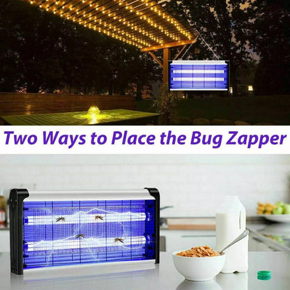 Bug Zapper Electric Insect Killer Mosquito Fly Pest Trap UV LED Indoor Lamp UK