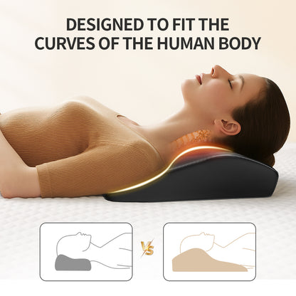 Shiatsu 3D Massage Pillow For Neck, Back & Shoulders Electric Massage Cushion With Heat Function, Ergonomic Design, Ideal For Home, Office & Car Use