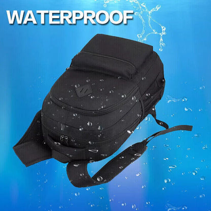 Men Women Boys Laptop Backpack Waterproof Large Mens Rucksack Travel School Bag