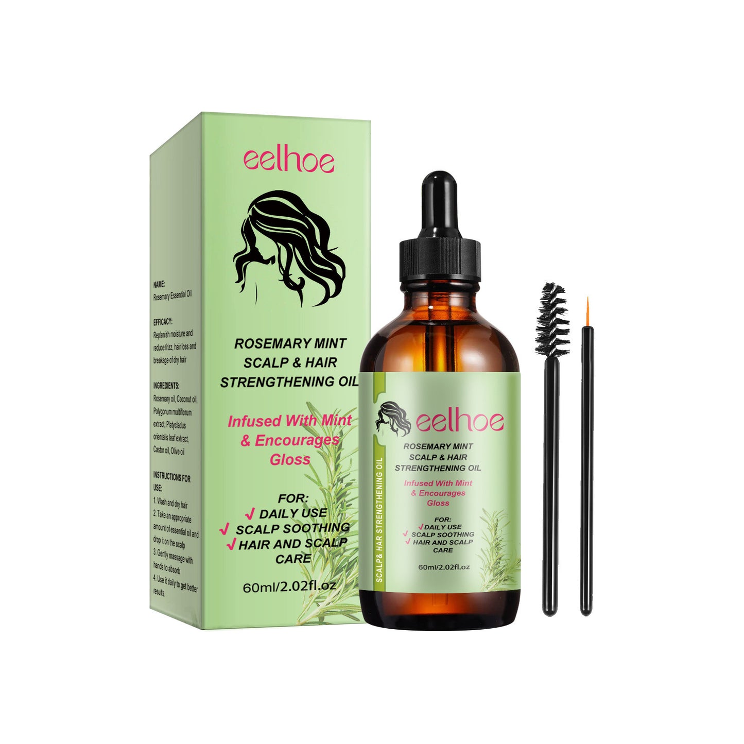 Rosemary Hair Care Essential Oil Repair Damage