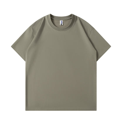 Cotton Trendy Short Sleeve Men And Women Same Type T-shirt