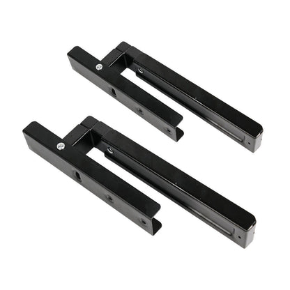 2X Microwave Oven Wall Mount Hanging Brackets Kitchen Rack Adjustable Stretch