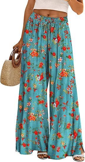Women's Summer Bohemian Wide-leg Pants