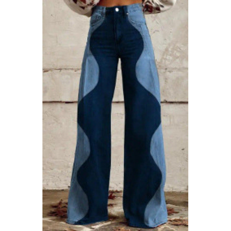 Hot Selling Plus Size Women's Casual Pants Thin Imitation Jeans