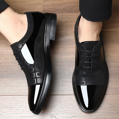 Men's Versatile Spring And Autumn Business Leather Shoes