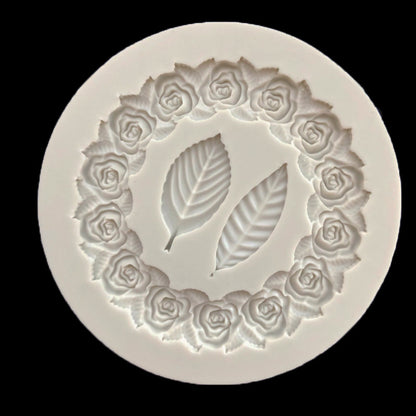 Baking Tools Leaf Liquid Silicone Mold Cake Chocolate Mold Frame Epoxy Decoration