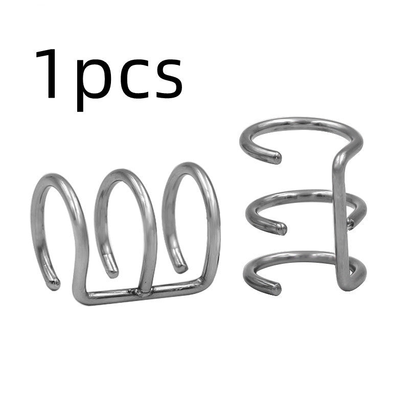 False Earrings Unperforated Earbuds Clip Style