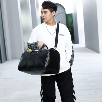 Retro Business Trip Large Capacity Short Distance Men Sports Gym Bag