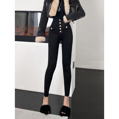 Slimming Stretch Tight Pants Skinny Pants Pencil Pants Trousers