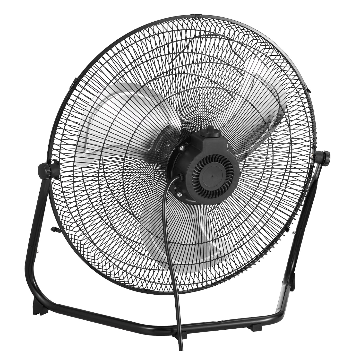 2 PCS 20 In Floor Fan 3 Speeds 360 Adjustable Tilt High-Velocity Industrial Fan
