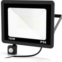 Outdoor Garden Floodlight With Sensor LED PIR Motion Security Lights Waterproof