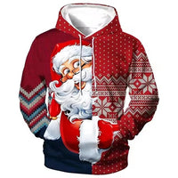 3D Digital Printing Christmas Sweatshirt