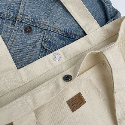 Casual One-shoulder Large Capacity Class Commuter Hand Carrying Canvas Bag