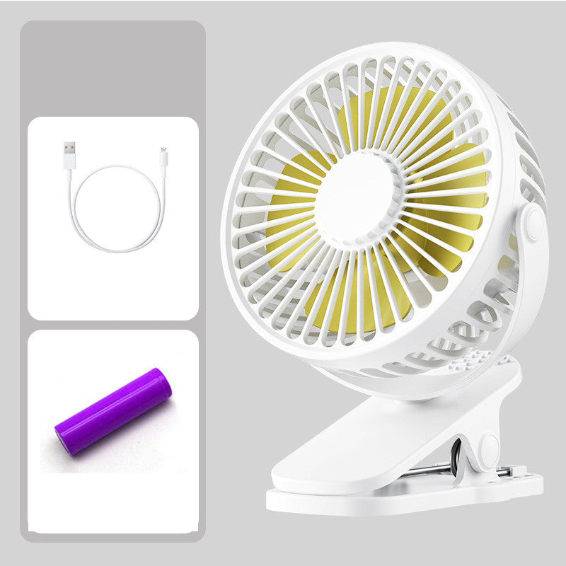 Rechargeable Mini Quiet Clip Fan