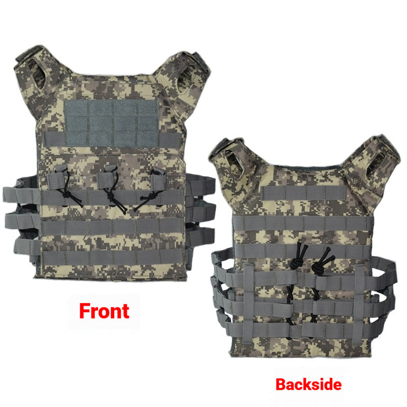 Multi-functional Anti-Stab Vest Camouflage Vests For Military Enthusiasts