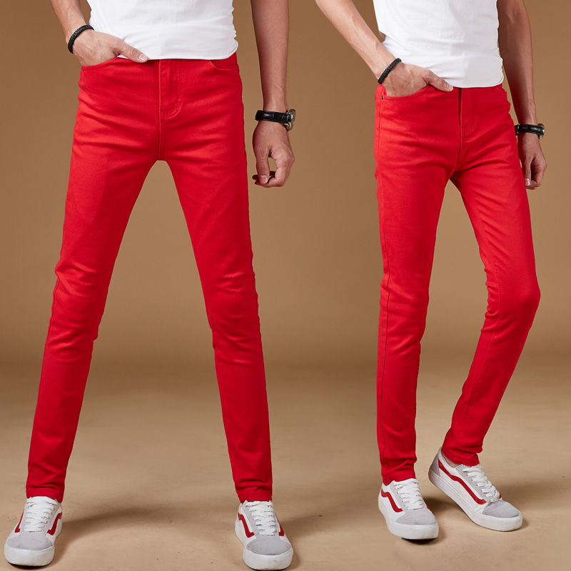 Casual Mature Slim-fit Breathable Skinny Pants