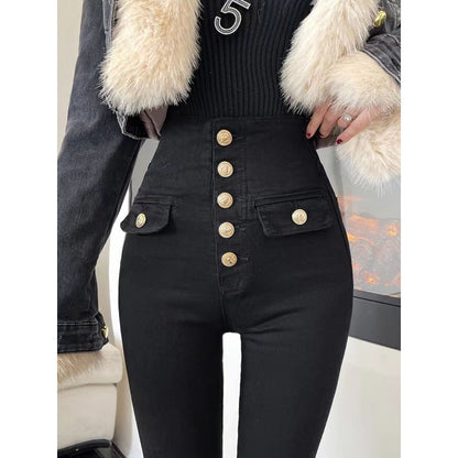 Slimming Stretch Tight Pants Skinny Pants Pencil Pants Trousers