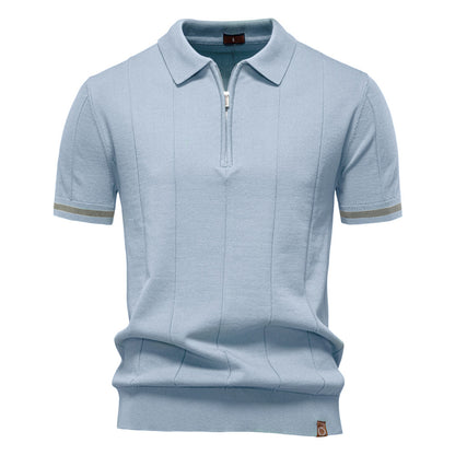 Fashion New Men's Business Casual Short Sleeve