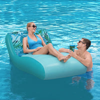 Inflatable Float Backrest Recliner Single Inflatable Water Bed