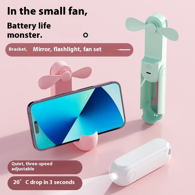 USB Rechargeable Mini Little Fan Outdoor Portable