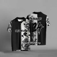 3D Digital Printing Loose Casual Short Sleeve T-shirt Top
