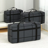 Portable Handle Clothes Storage Bin, Large Capacity Organizer Bag For Clothing & Quilts, Perfect For School & Moving Luggage