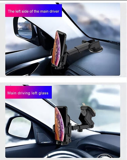 Universal Car Mobile Phone Holder 360Windscreen Dashboard GPS Stand Cradle UK