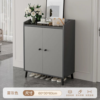 Shoe cabinet Home entrance Indoor entry Door entrance Corridor aisle Large capacity multi-layer storage Elevator entrance Shoe r