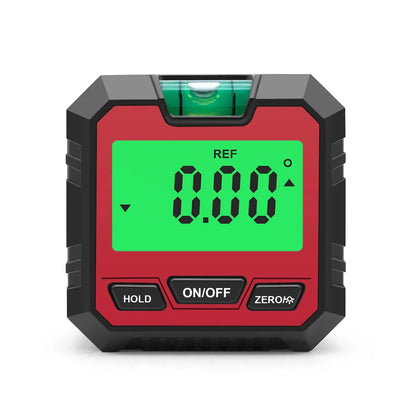 Digital level with backlight intensity magnetic goniometer Waterproof clinometer, time-saving and labor-saving hanging ornaments