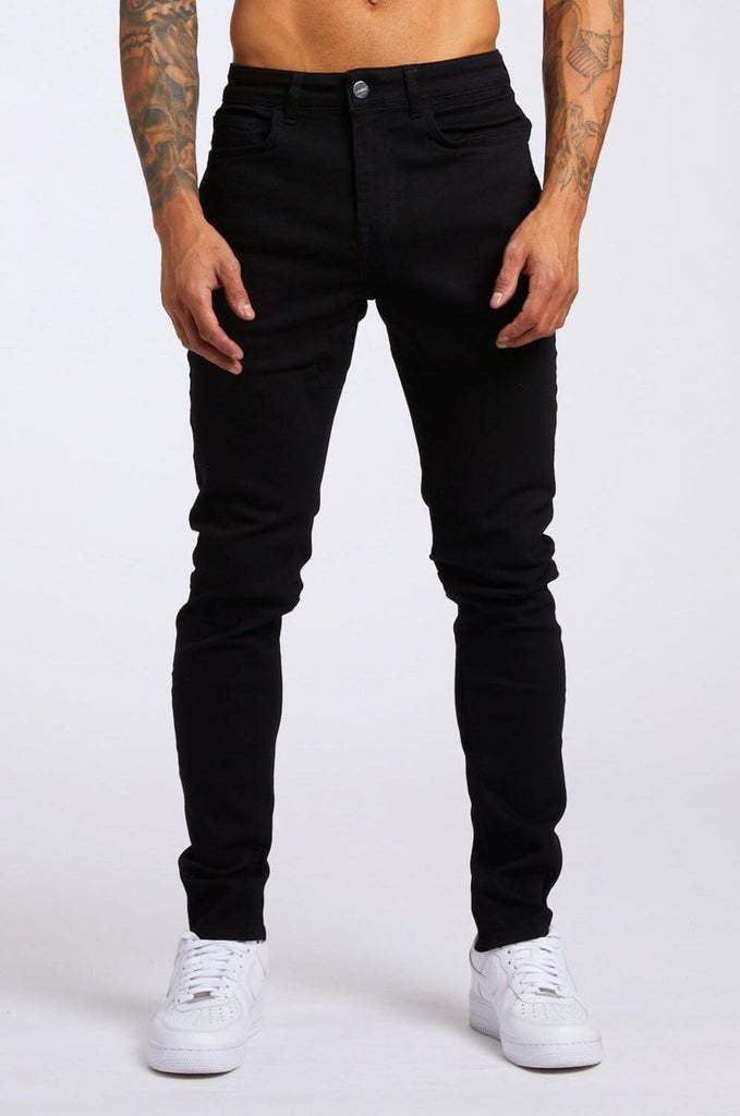 New Mens Slim-fit Denim Trousers